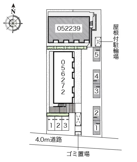 ★手数料０円★さいたま市北区日進町　月極駐車場（LP）